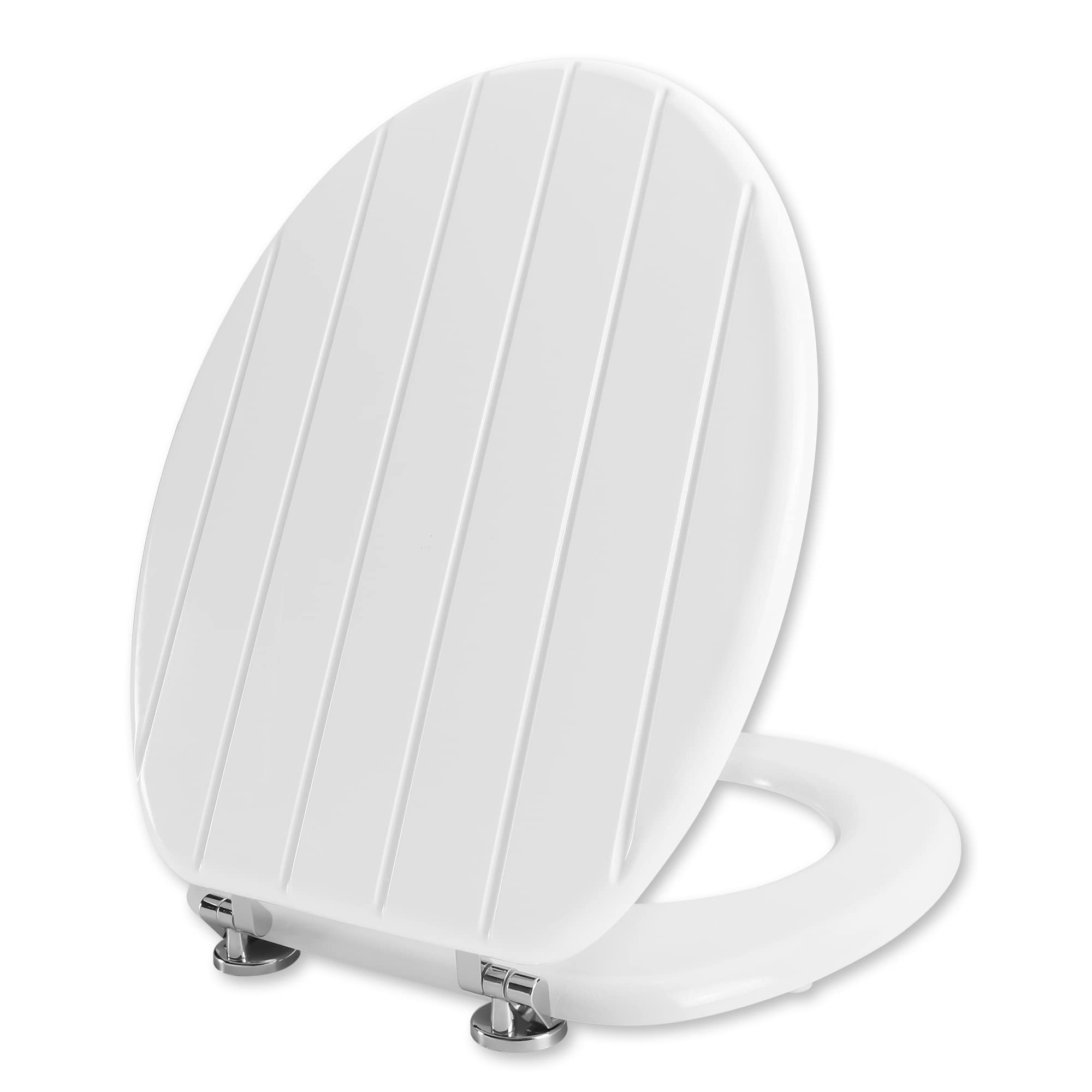 White Wooden Toilet Seats